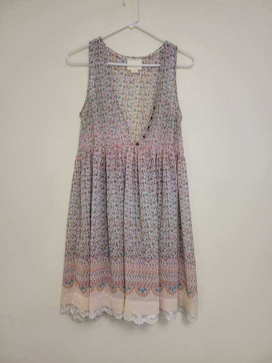 Anthropologie Dresses & Skirts - Anthropologie Maeve Floral Sleeveless Dress Size XS